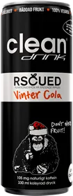 Clean Drink Rscued Vinter Cola